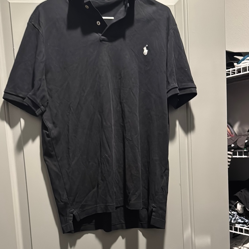 Men's Black Polo Shirt